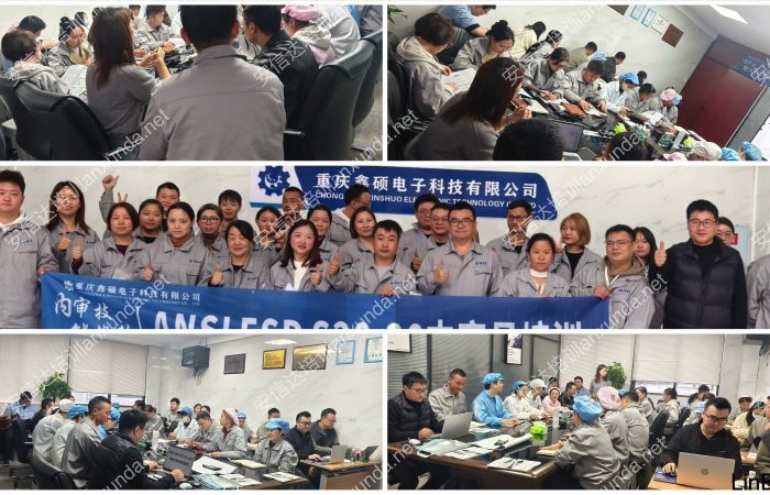 五大核心工具培训中心为重庆鑫硕提供ESD管控技术与内审员培训服务